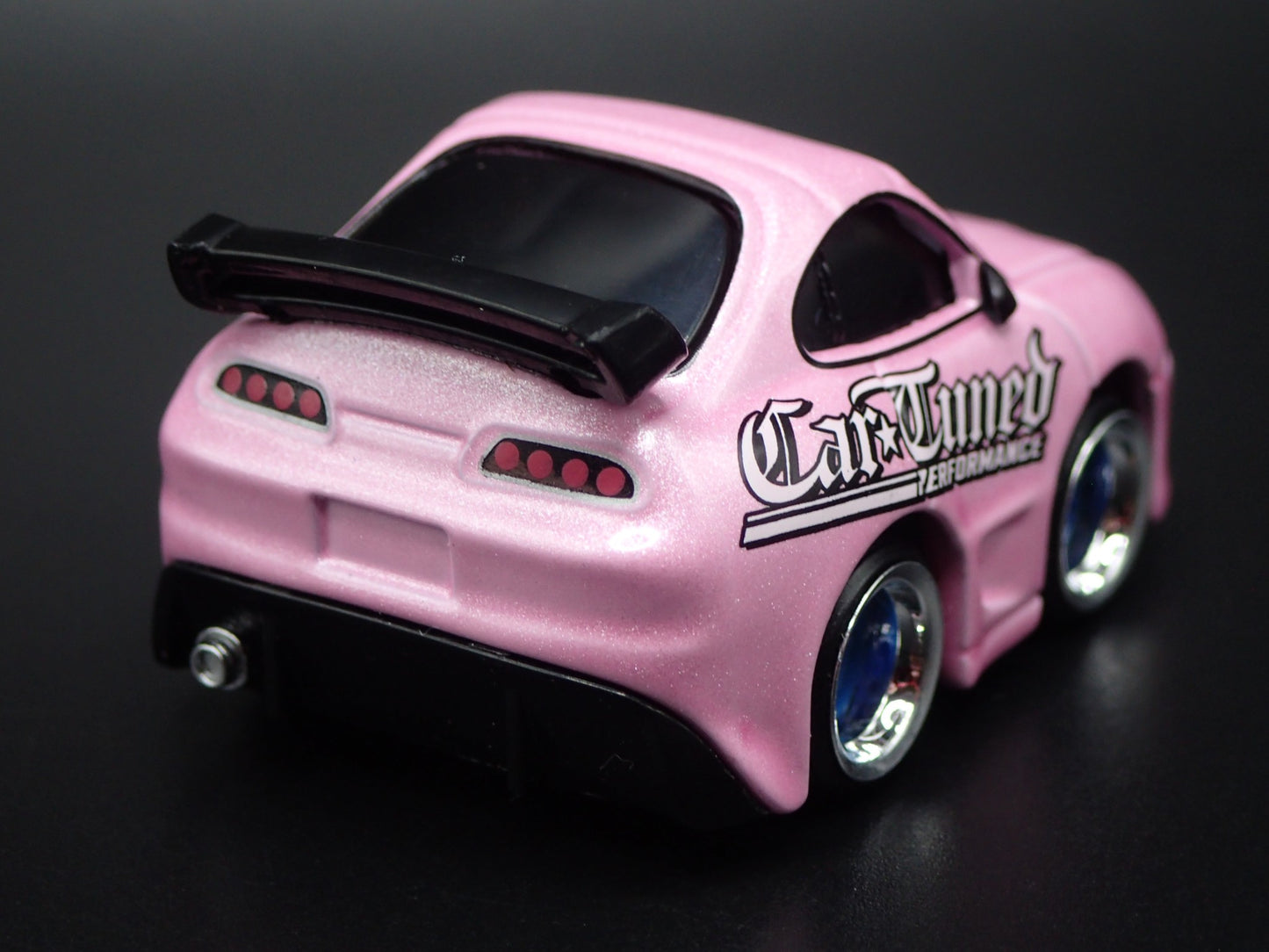 1993-2002 TOYOTA SUPRA CAR TUNED JDM PINK 1/64 SCALE DIORAMA DIECAST MODEL CAR