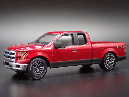 2015 - 2020 FORD F150 PICKUP TRUCK RED 1:64 SCALE COLLECTIBLE DIECAST MODEL CAR