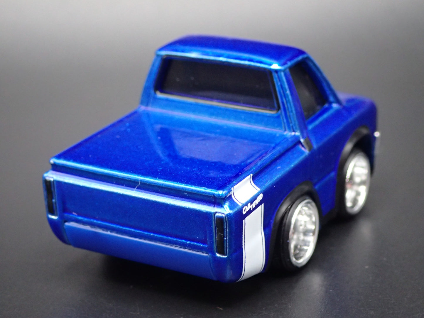 1981 81 TOYOTA HI LUX PICKUP TRUCK CAR TUNED BLUE 1/64 SCALE DIECAST MODEL CAR