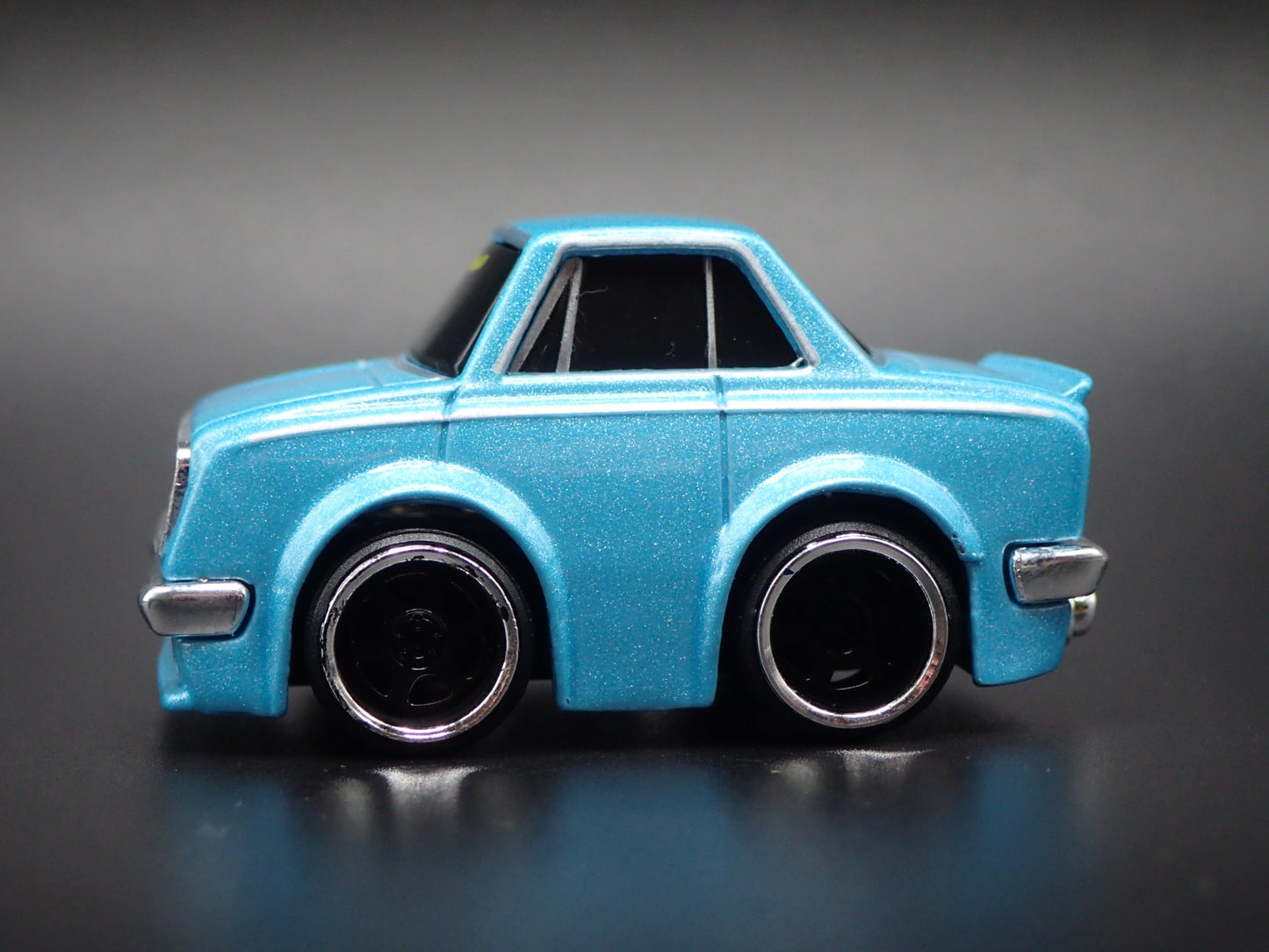 1968-1969 TOYOTA CORONA CAR TUNED BLUE 1/64 SCALE COLLECTIBLE DIECAST MODEL CAR