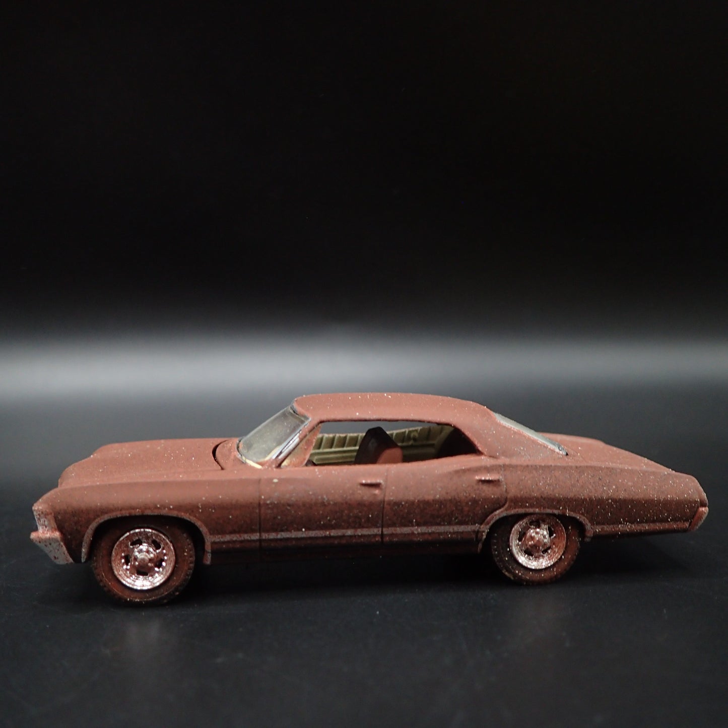1967 CHEVY CHEVROLET IMPALA SUPERNATURAL BARN FIND 1:64 SCALE DIECAST MODEL CAR