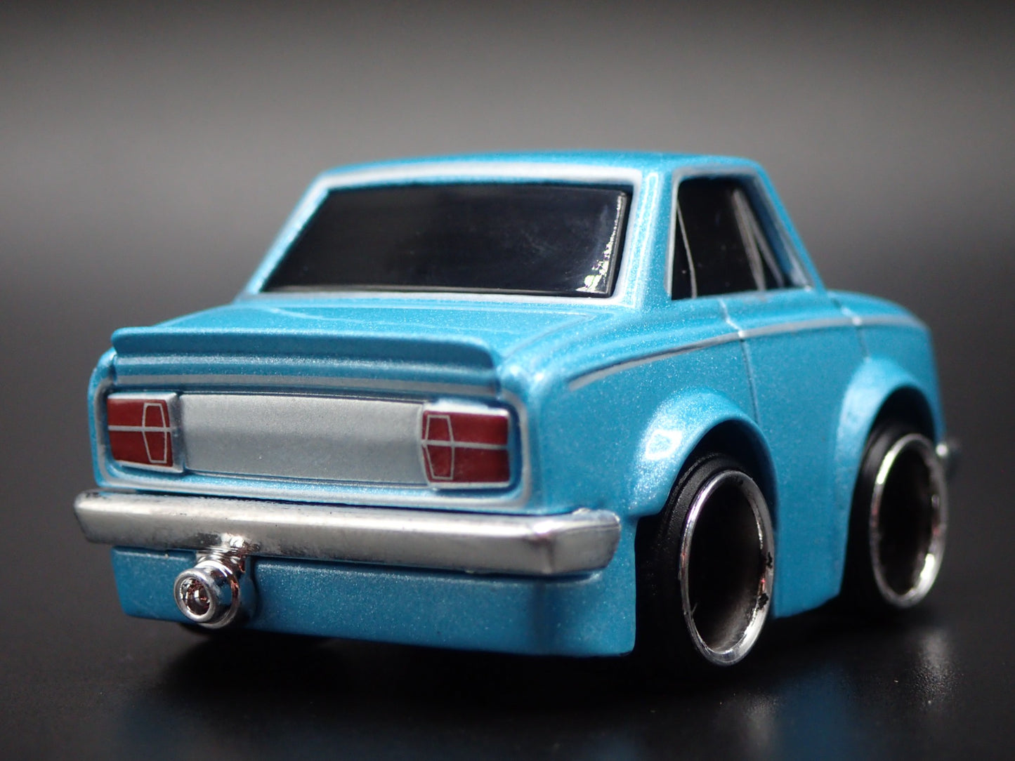 1968-1969 TOYOTA CORONA CAR TUNED BLUE 1/64 SCALE COLLECTIBLE DIECAST MODEL CAR