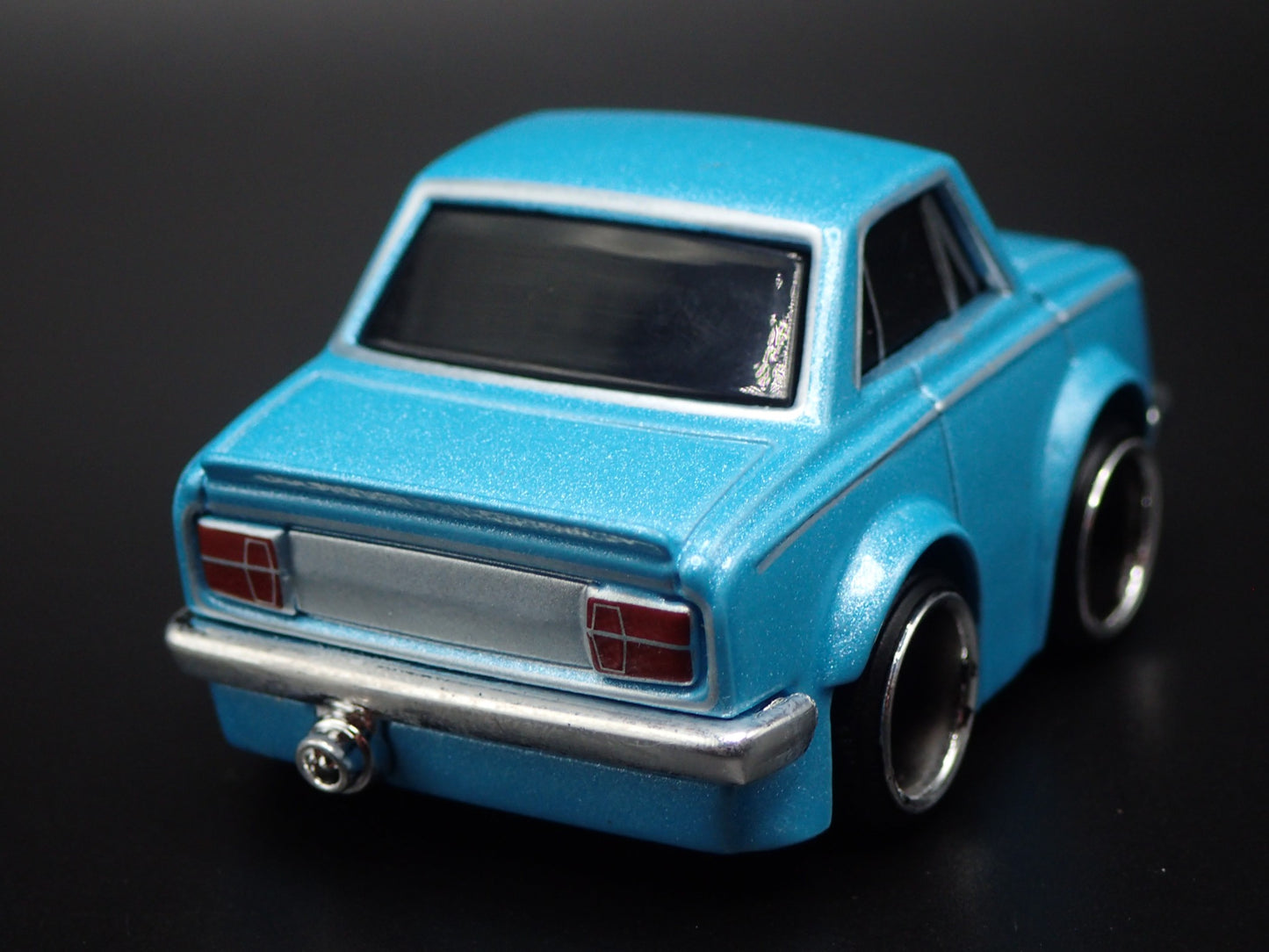 1968-1969 TOYOTA CORONA CAR TUNED BLUE 1/64 SCALE COLLECTIBLE DIECAST MODEL CAR