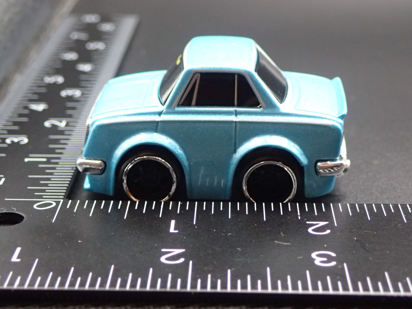 1968-1969 TOYOTA CORONA CAR TUNED BLUE 1/64 SCALE COLLECTIBLE DIECAST MODEL CAR