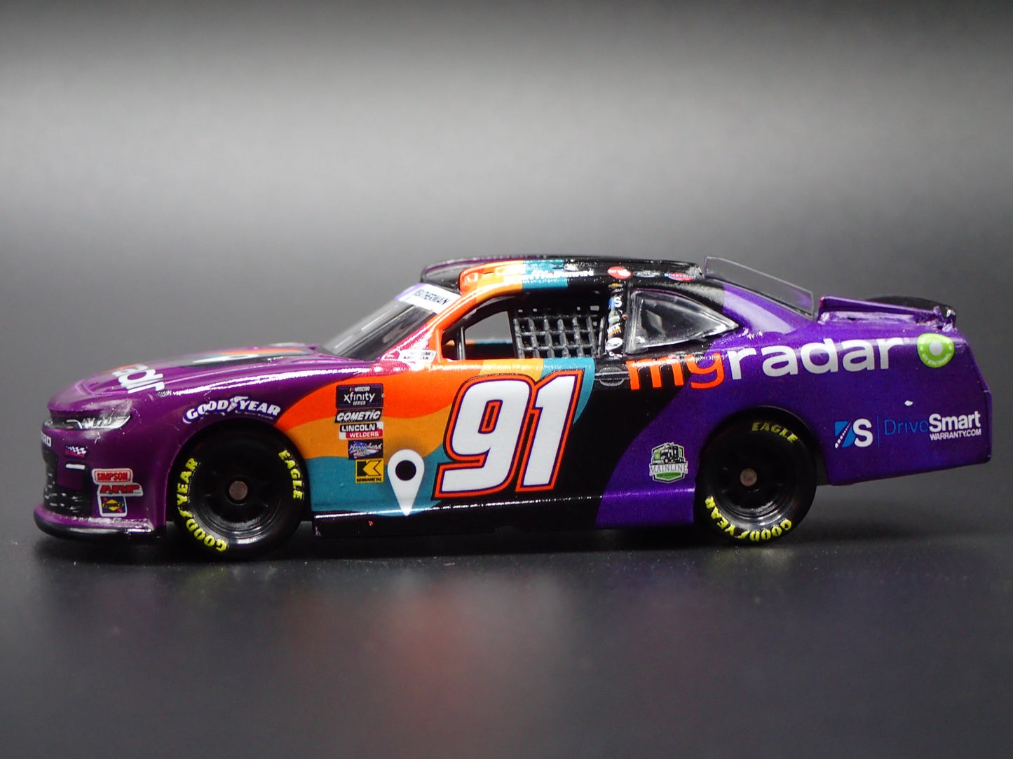 2024 24 CHEVY CAMARO #91 KYLE WEATHERMAN MYRADAR NASCAR 1:64 SCALE DIECAST CAR