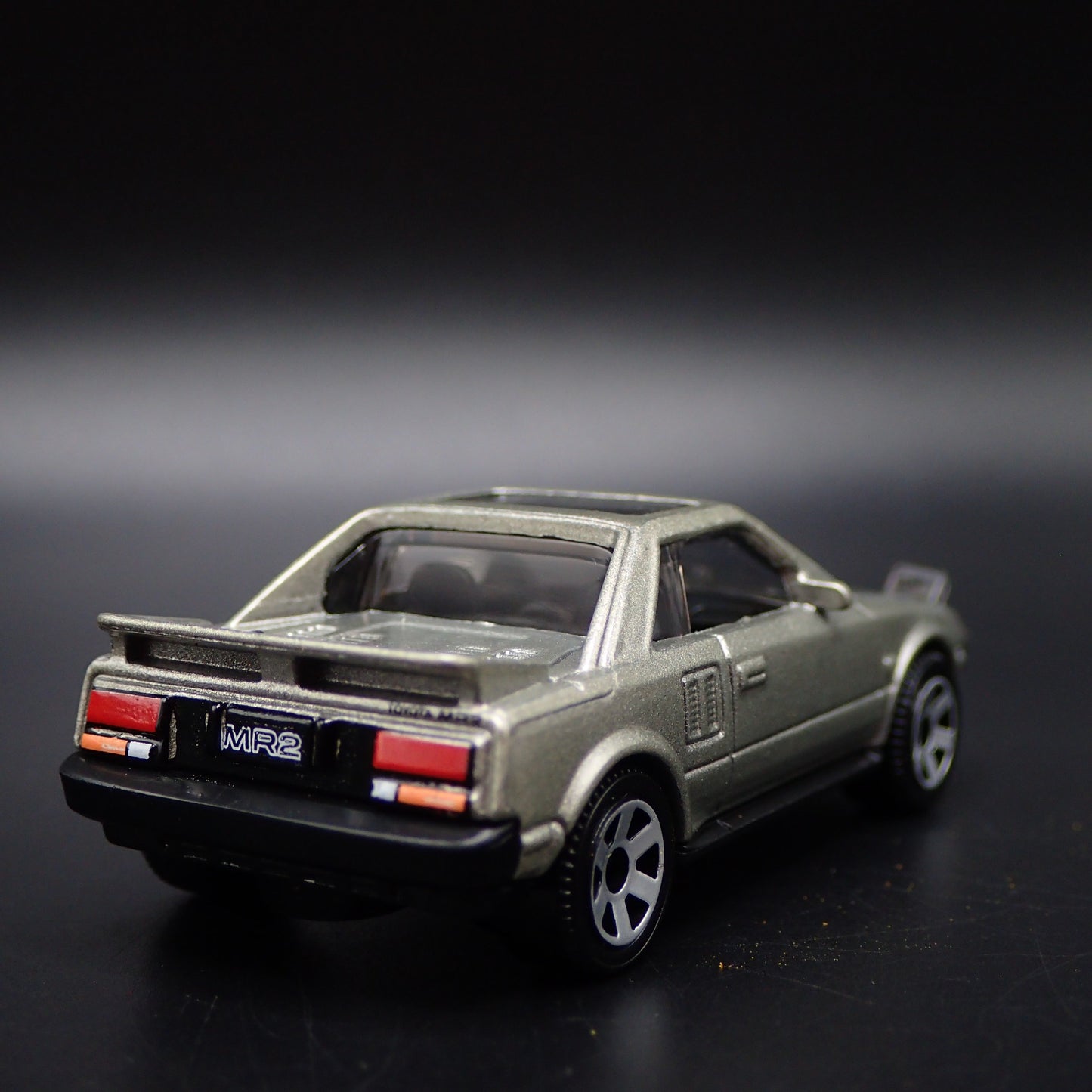 1984-1989 TOYOTA MR2 LIGHTS UP 1/64 SCALE COLLECTIBLE DIORAMA DIECAST MODEL CAR