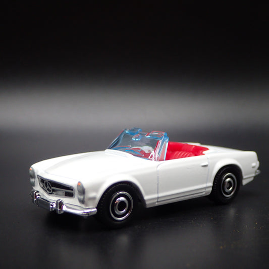 1963-1967 MERCEDES-BENZ 230 SL CONVERTIBLE 1:64 SCALE DIORAMA DIECAST MODEL CAR
