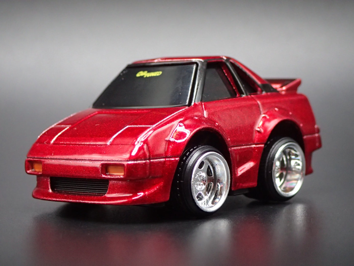 1984-1989 TOYOTA MR2 CAR TUNED JDM RED 1/64 SCALE COLLECITBLE DIECAST MODEL CAR