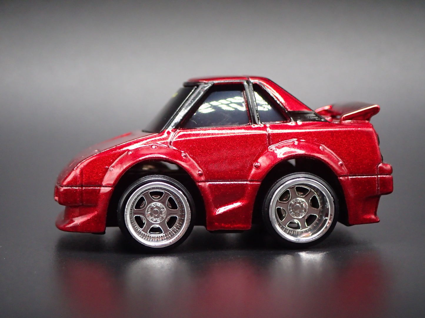 1984-1989 TOYOTA MR2 CAR TUNED JDM RED 1/64 SCALE COLLECITBLE DIECAST MODEL CAR