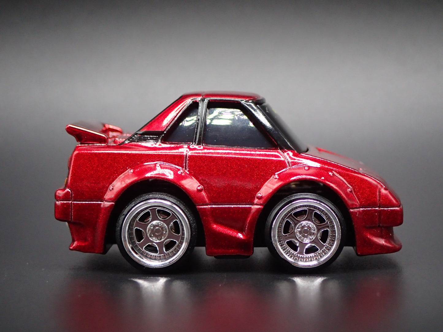 1984-1989 TOYOTA MR2 CAR TUNED JDM RED 1/64 SCALE COLLECITBLE DIECAST MODEL CAR