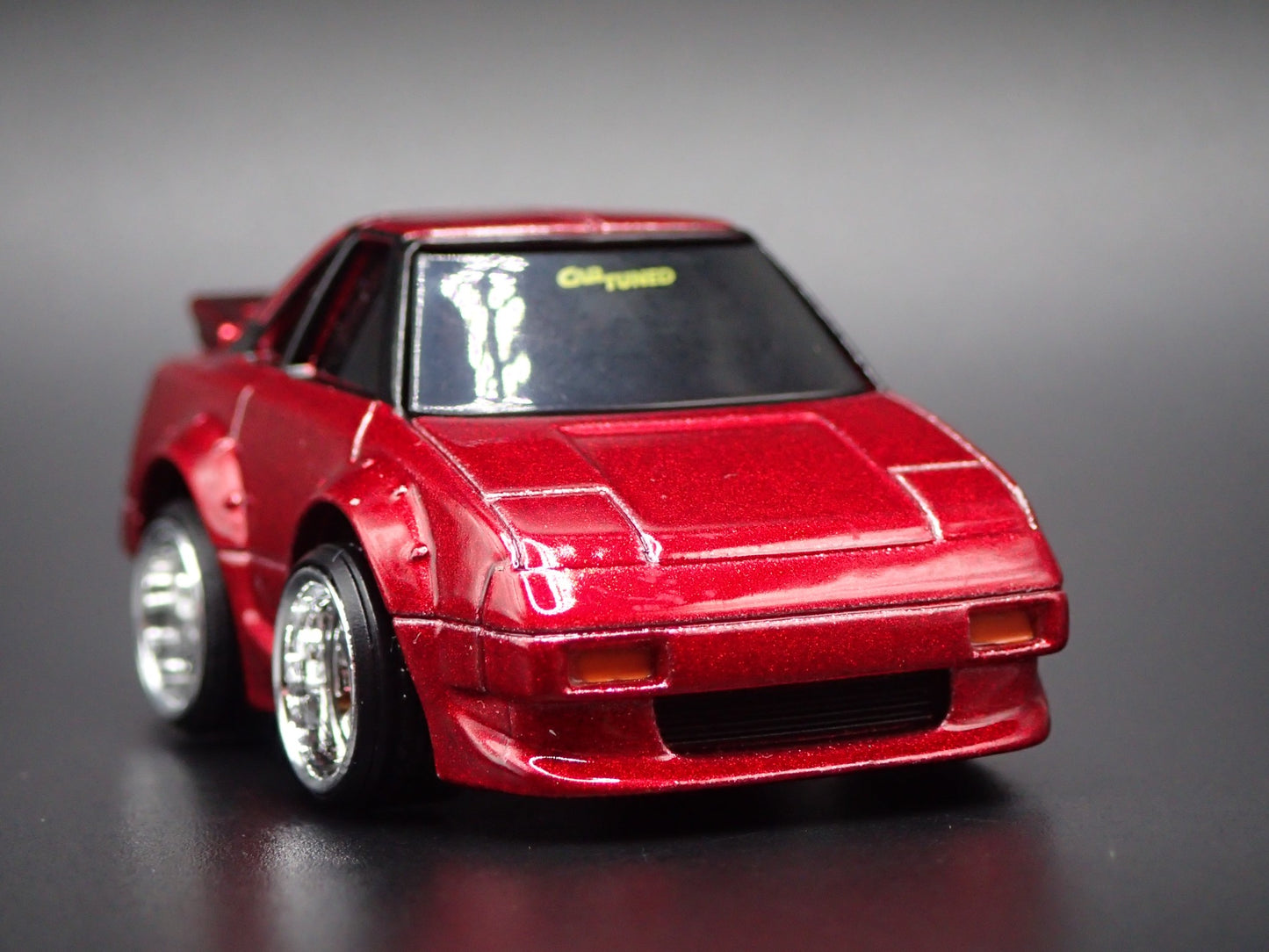 1984-1989 TOYOTA MR2 CAR TUNED JDM RED 1/64 SCALE COLLECITBLE DIECAST MODEL CAR