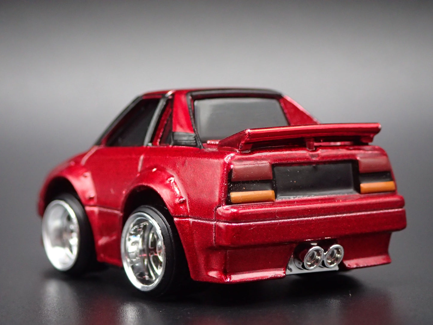 1984-1989 TOYOTA MR2 CAR TUNED JDM RED 1/64 SCALE COLLECITBLE DIECAST MODEL CAR