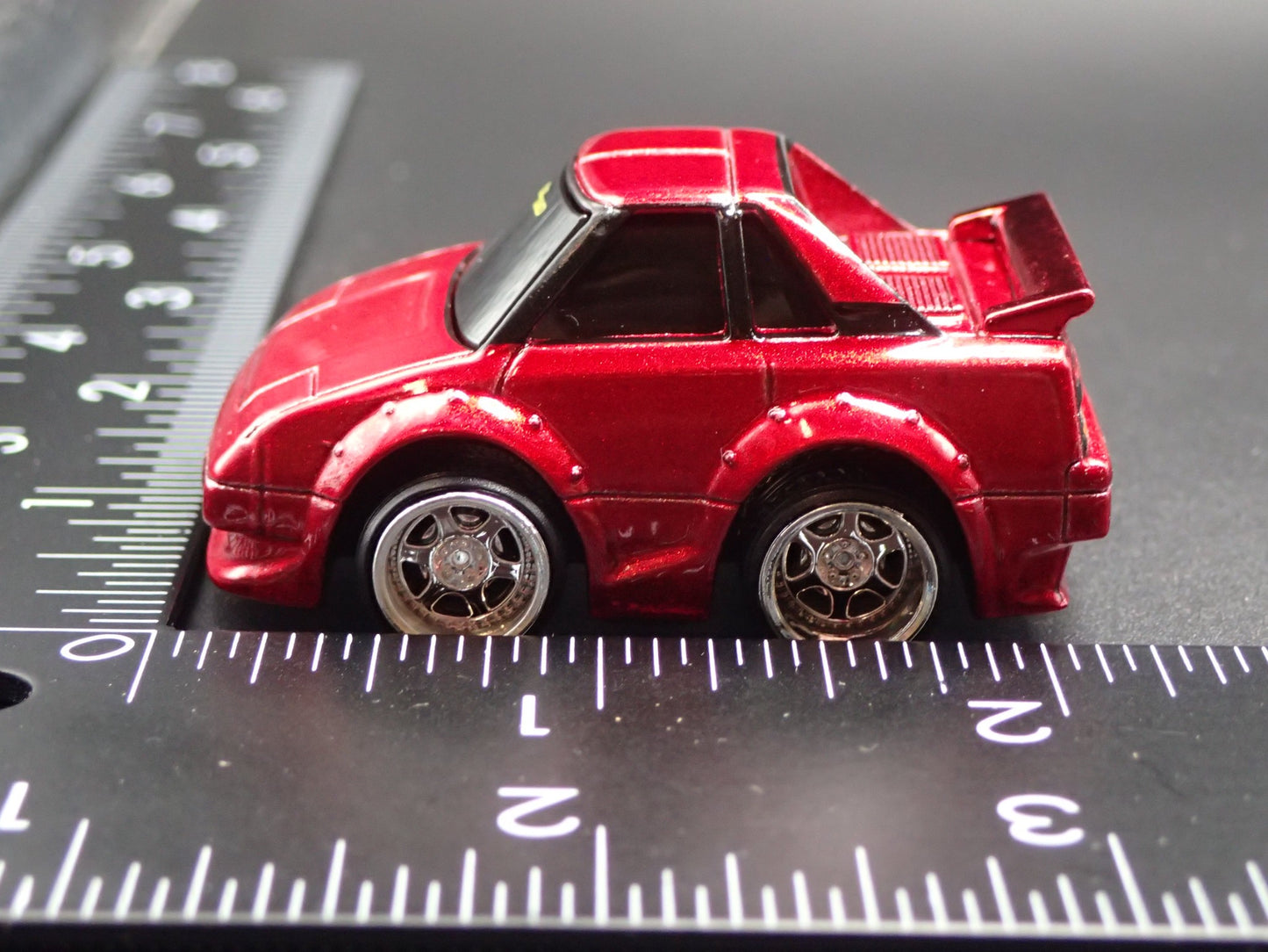 1984-1989 TOYOTA MR2 CAR TUNED JDM RED 1/64 SCALE COLLECITBLE DIECAST MODEL CAR