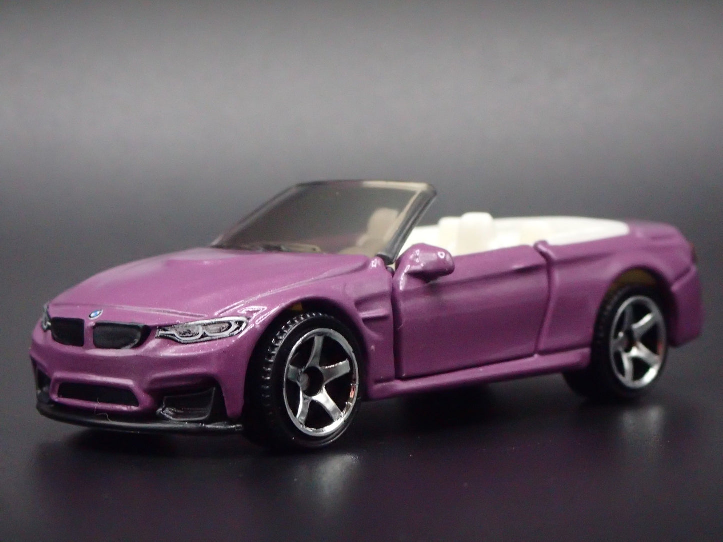 2014-2020 BMW M4 CABRIOLET CONVERTIBLE PURPLE 1:64 SCALE DIECAST MODEL CAR