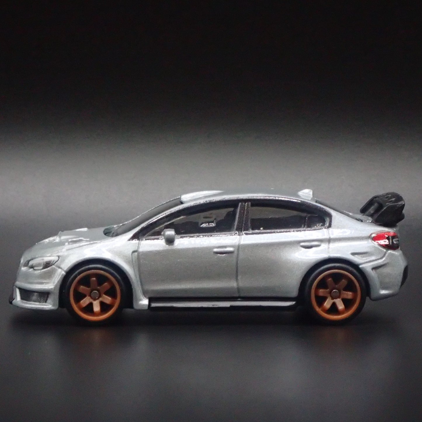 2015-2021 SUBARU WRX STI SILVER 1:64 SCALE COLLECTIBLE DIORAMA DIECAST MODEL CAR