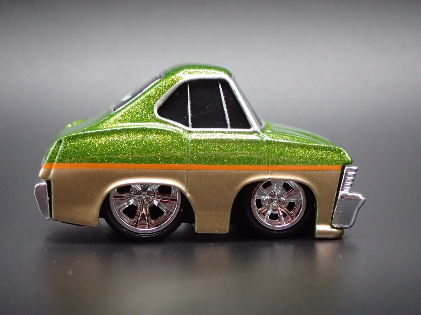 1967 67 CHEVY CHEVROLET IMPALA CAR TUNED GREEN 1:64 SCALE DIECAST MODEL CAR