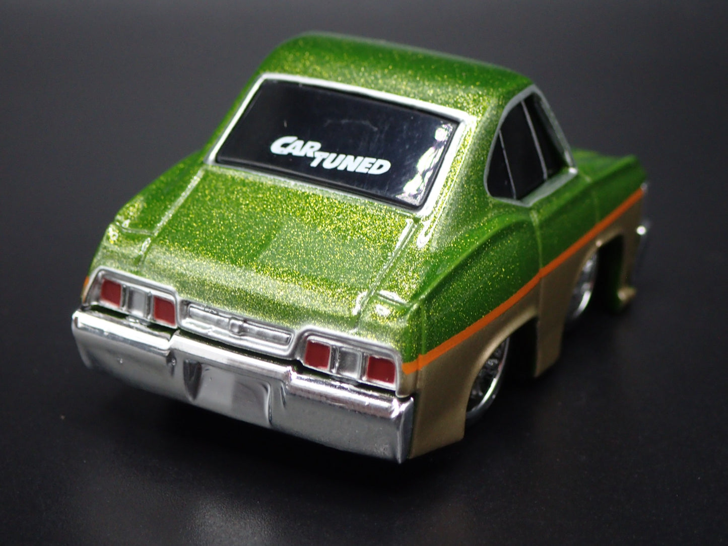 1967 67 CHEVY CHEVROLET IMPALA CAR TUNED GREEN 1:64 SCALE DIECAST MODEL CAR