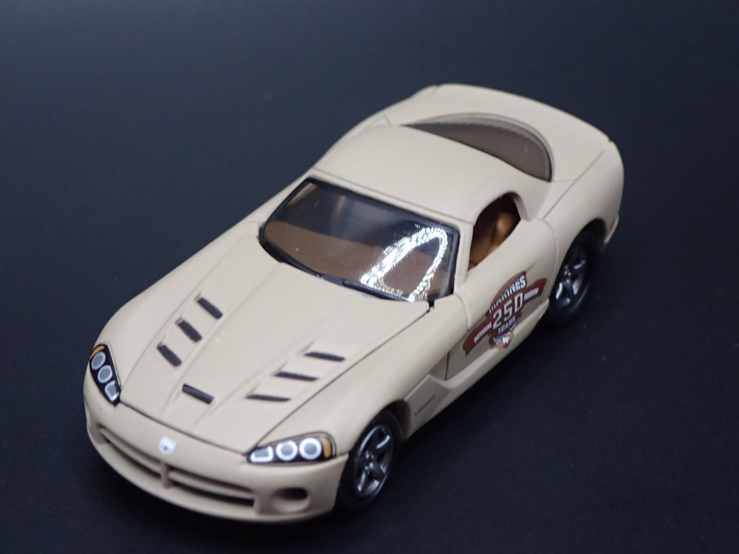 2008-2010 DODGE VIPER SRT10 MARINES 250 ANNIVERSARY 1/64 SCALE DIECAST MODEL CAR