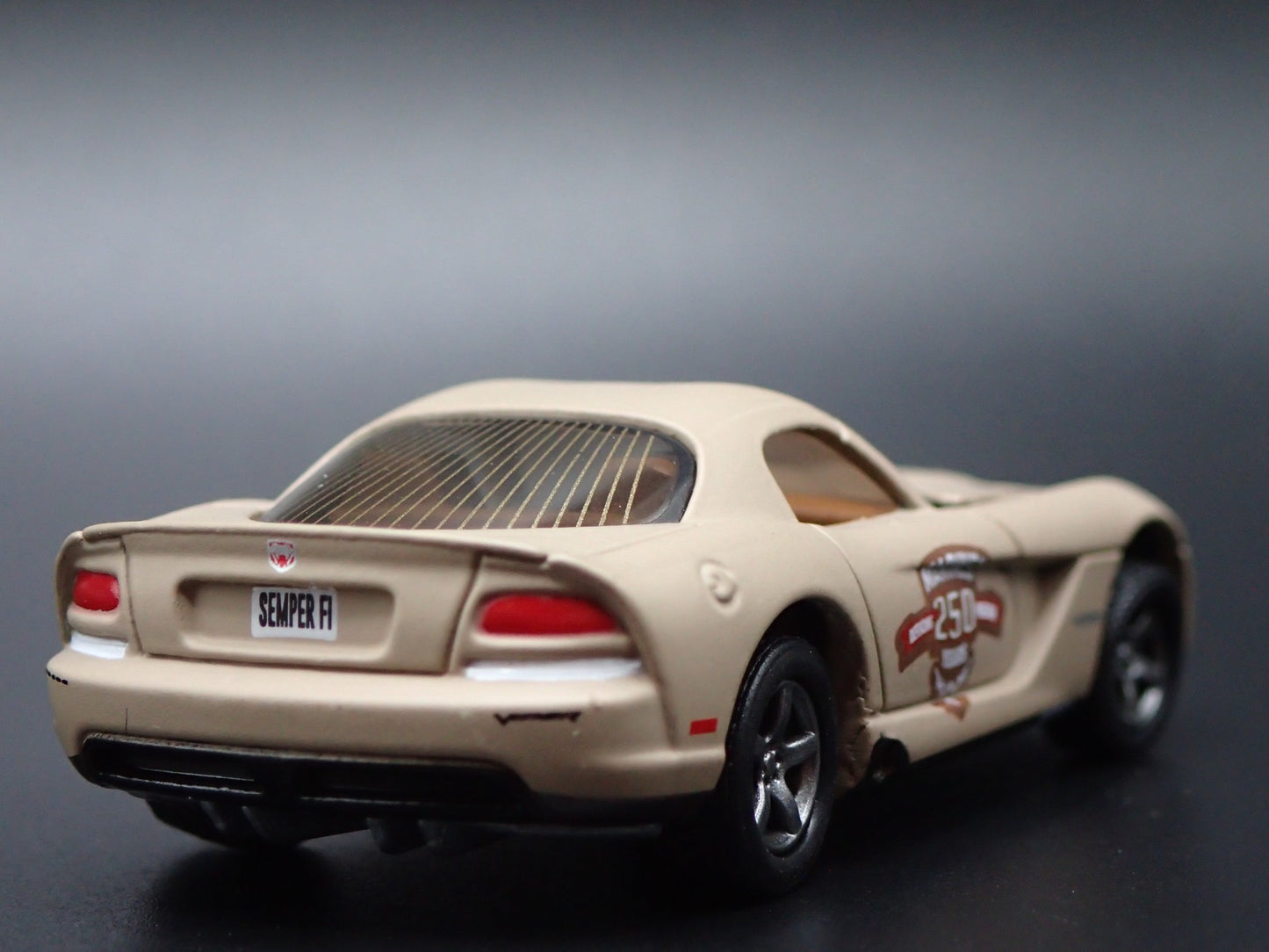 2008-2010 DODGE VIPER SRT10 MARINES 250 ANNIVERSARY 1/64 SCALE DIECAST MODEL CAR