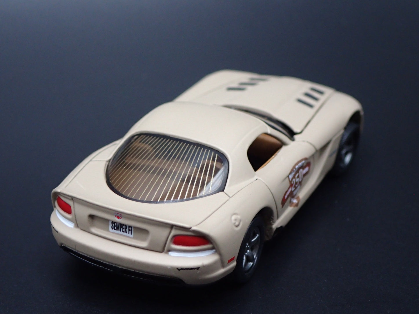2008-2010 DODGE VIPER SRT10 MARINES 250 ANNIVERSARY 1/64 SCALE DIECAST MODEL CAR