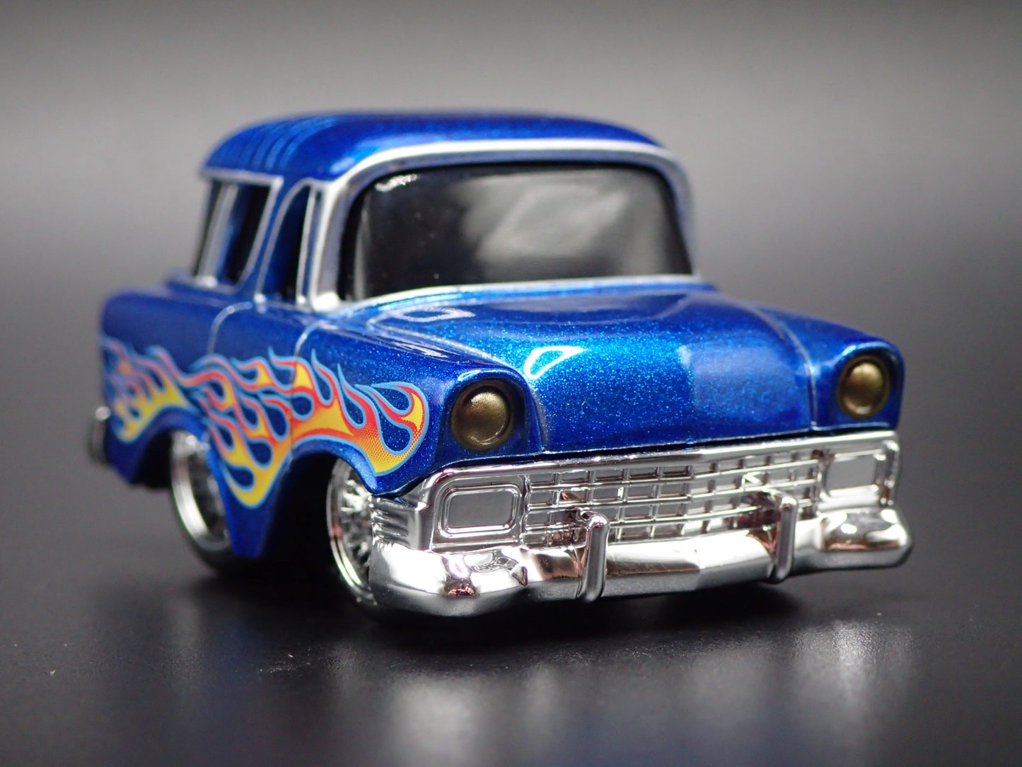 1956 56 CHEVY CHEVROLET NOMAD WAGON TUNED 1:64 SCALE DIORAMA DIECAST MODEL CAR