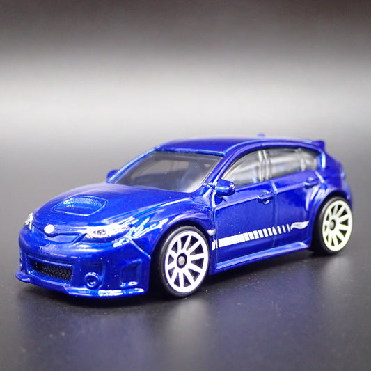 2007-2014 SUBARU WRX STI RARE 1:64 SCALE COLLECTIBLE DIORAMA DIECAST MODEL CAR