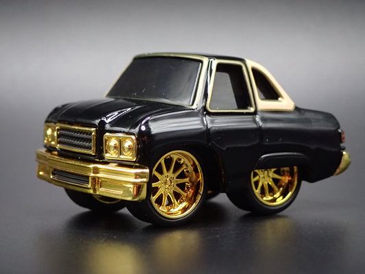 1975 75 CHEVY CHEVROLET IMPALA CAR TUNED BLACK 1:64 SCALE DIECAST MODEL CAR