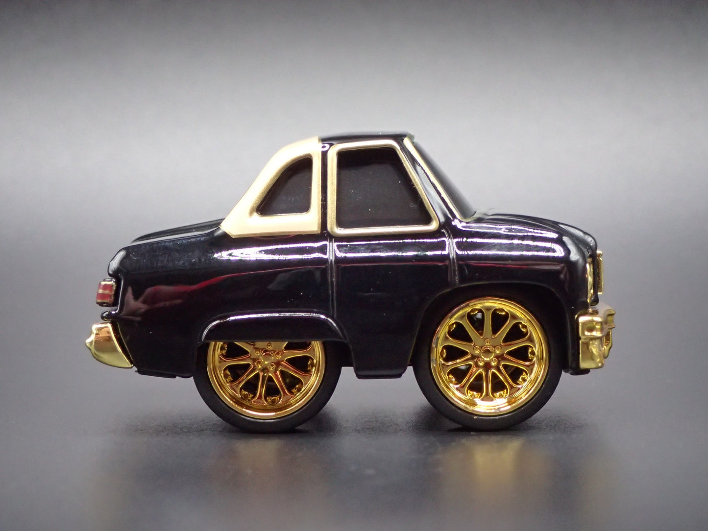 1975 75 CHEVY CHEVROLET IMPALA CAR TUNED BLACK 1:64 SCALE DIECAST MODEL CAR