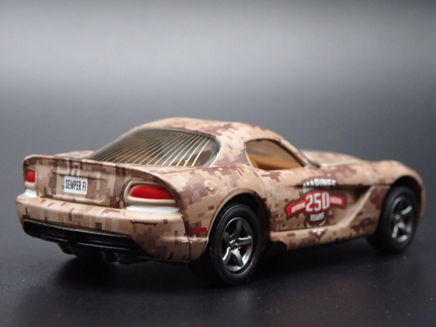 2008-2010 DODGE VIPER SRT10 MARINES 250 ANNIVERSARY 1/64 SCALE DIECAST MODEL CAR