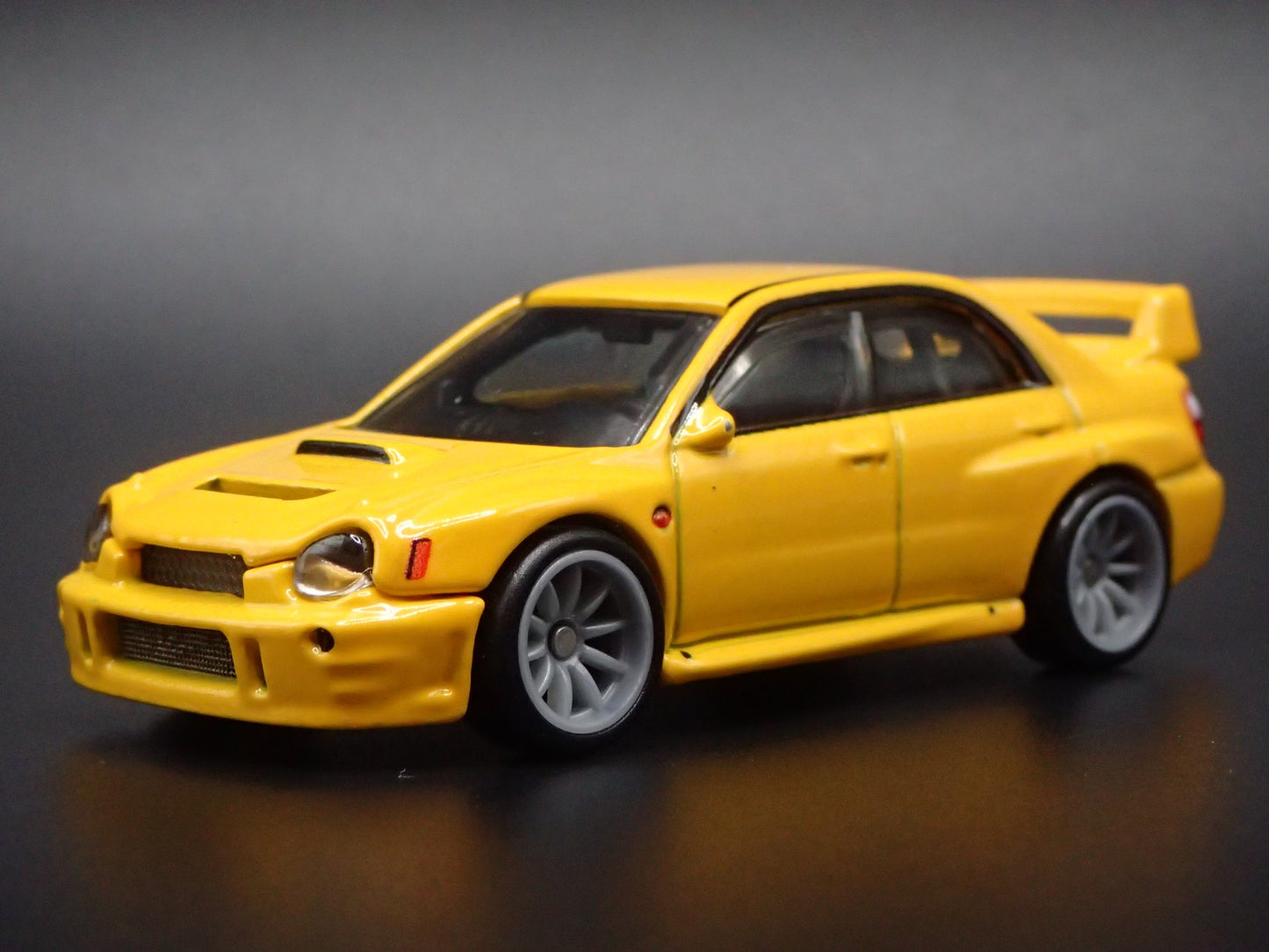 2001-2003 SUBARU WRX BUG EYED 1:64 SCALE COLLECTIBLE DIORAMA DIECAST MODEL CAR