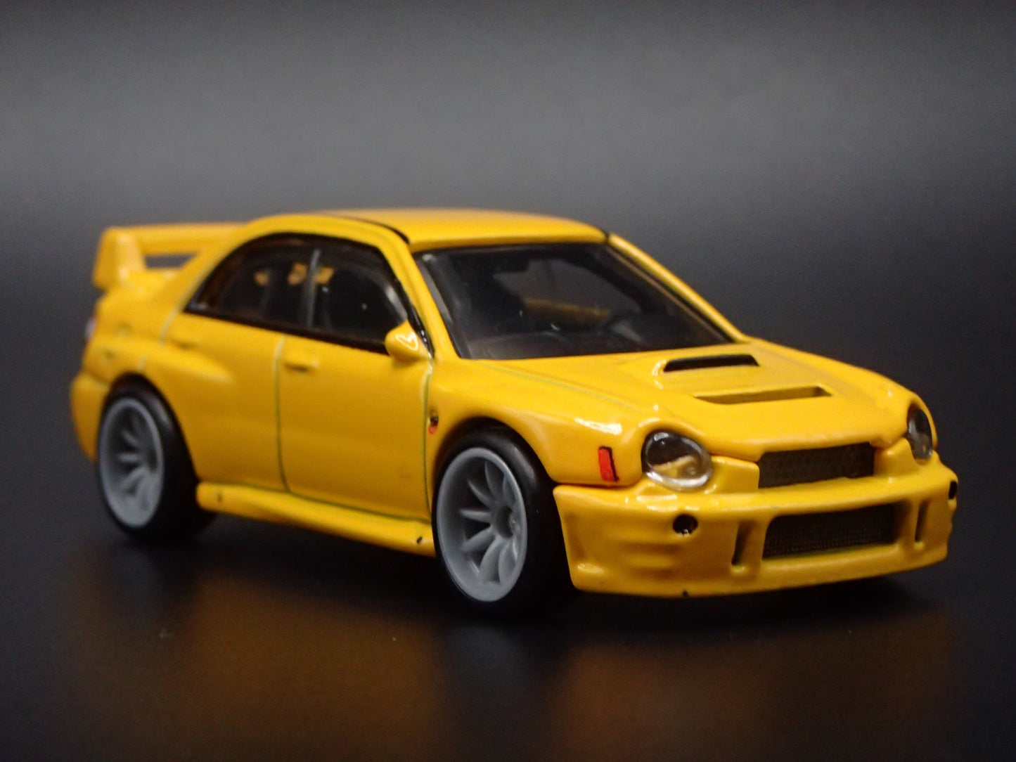 2001-2003 SUBARU WRX BUG EYED 1:64 SCALE COLLECTIBLE DIORAMA DIECAST MODEL CAR