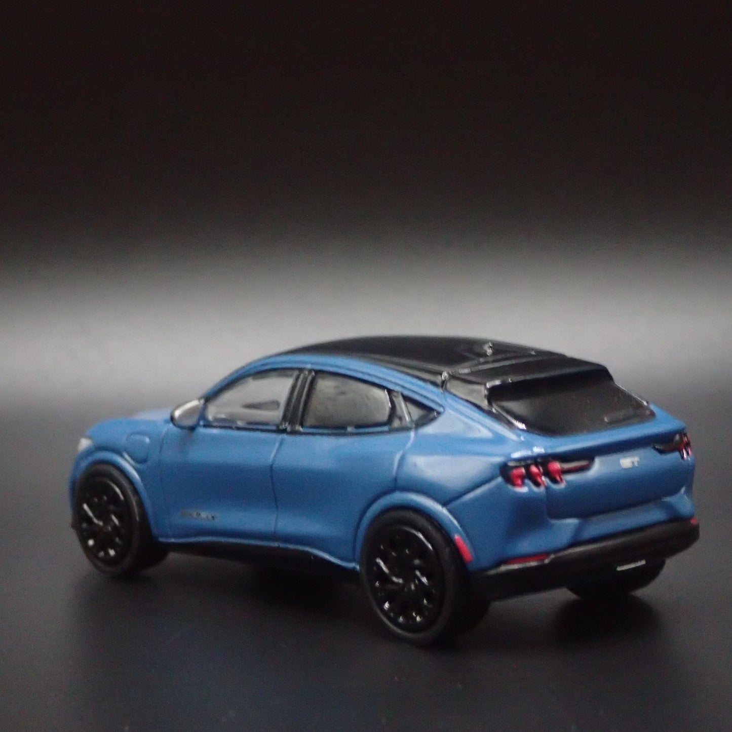 2021-2025 FORD MUSTANG MACH E GT ELECTRIC SUV BLUE 1/64 SCALE DIECAST MODEL CAR