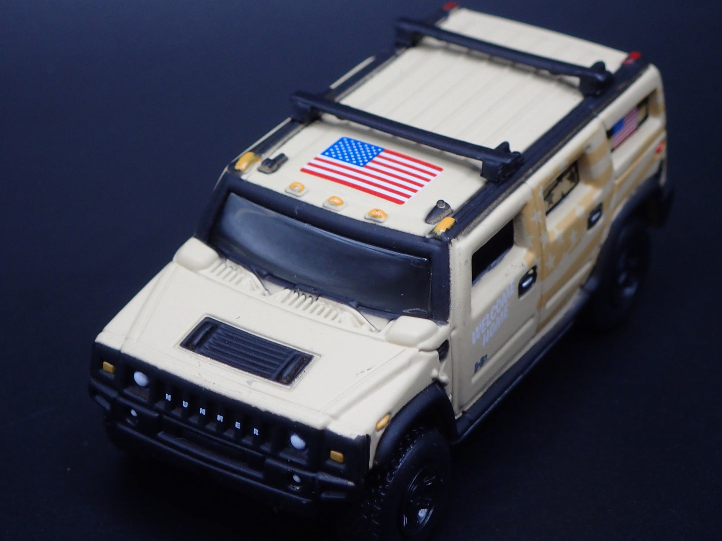 2003-2009 HUMMER H2 SUV VICTORY OVER IRAQ 1:64 SCALE DIORAMA DIECAST MODEL CAR