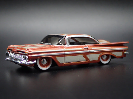 1959 59 CHEVY CHEVROLET IMPALA BROWN 1:64 SCALE COLLECTIBLE DIECAST MODEL CAR