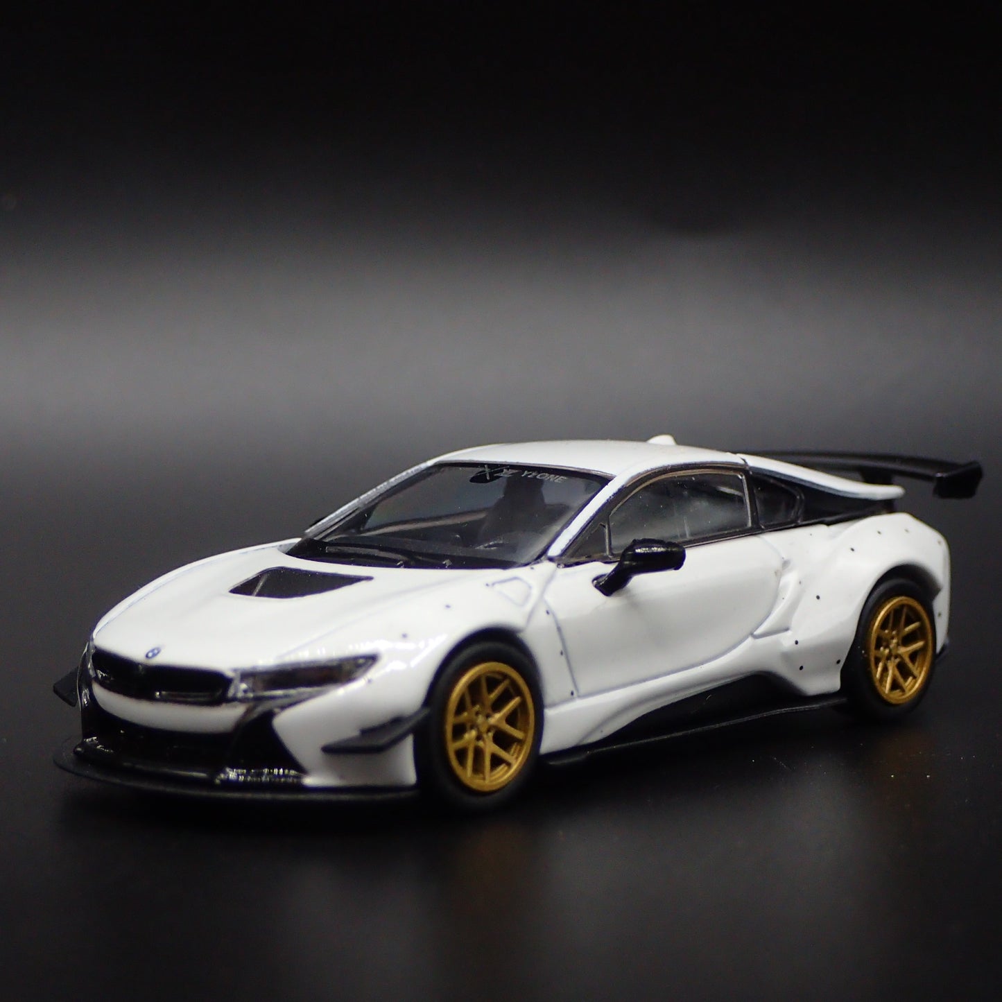 2014-2020 BMW i8 LIBERTY WALK LBWK RARE 1:64 SCALE DIORAMA DIECAST MODEL CAR