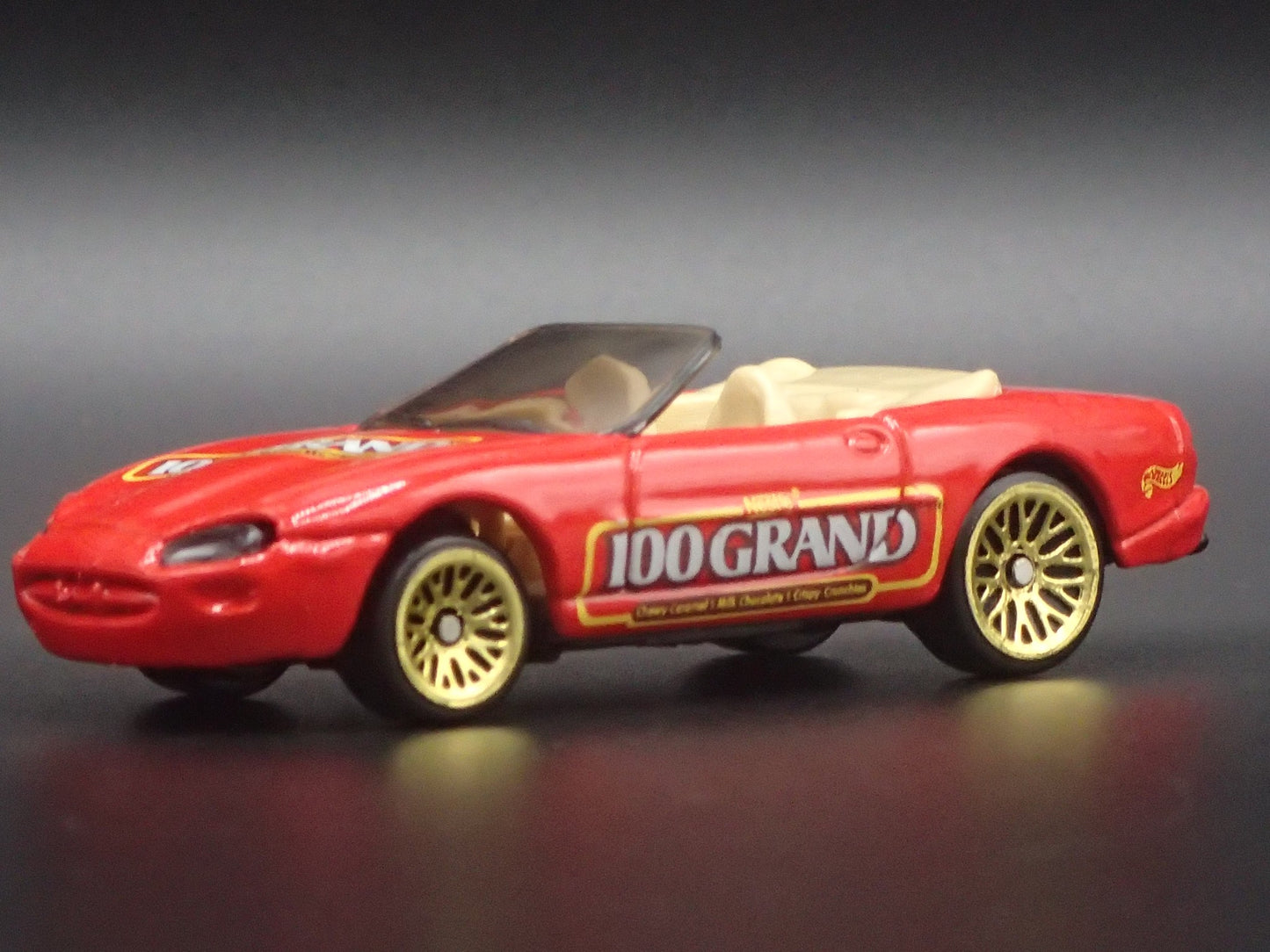 1996-2006 JAGUAR XK8 CONVERTIBLE 100 GRAND CANDY 1/64 SCALE DIECAST MODEL CAR