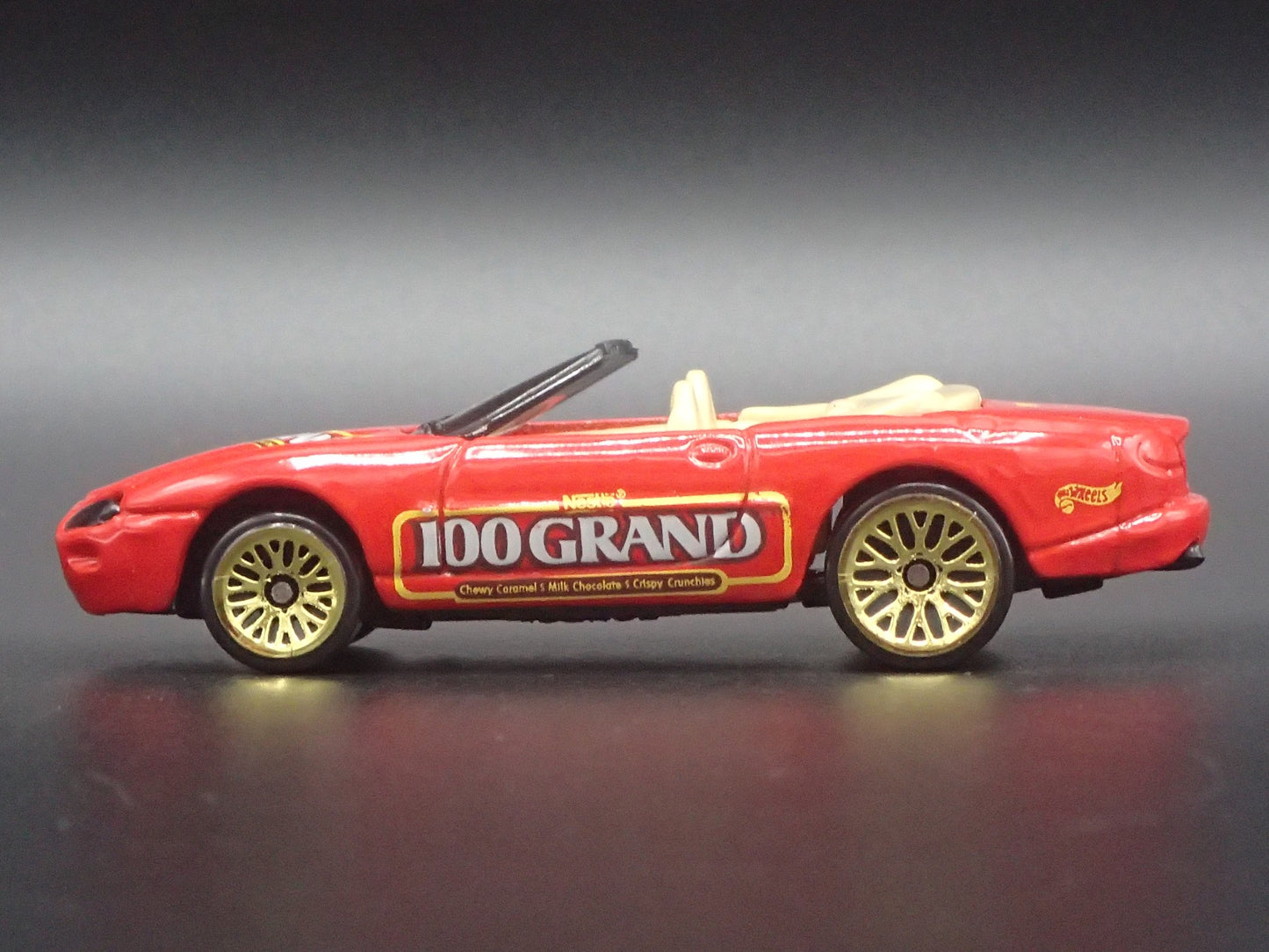 1996-2006 JAGUAR XK8 CONVERTIBLE 100 GRAND CANDY 1/64 SCALE DIECAST MODEL CAR