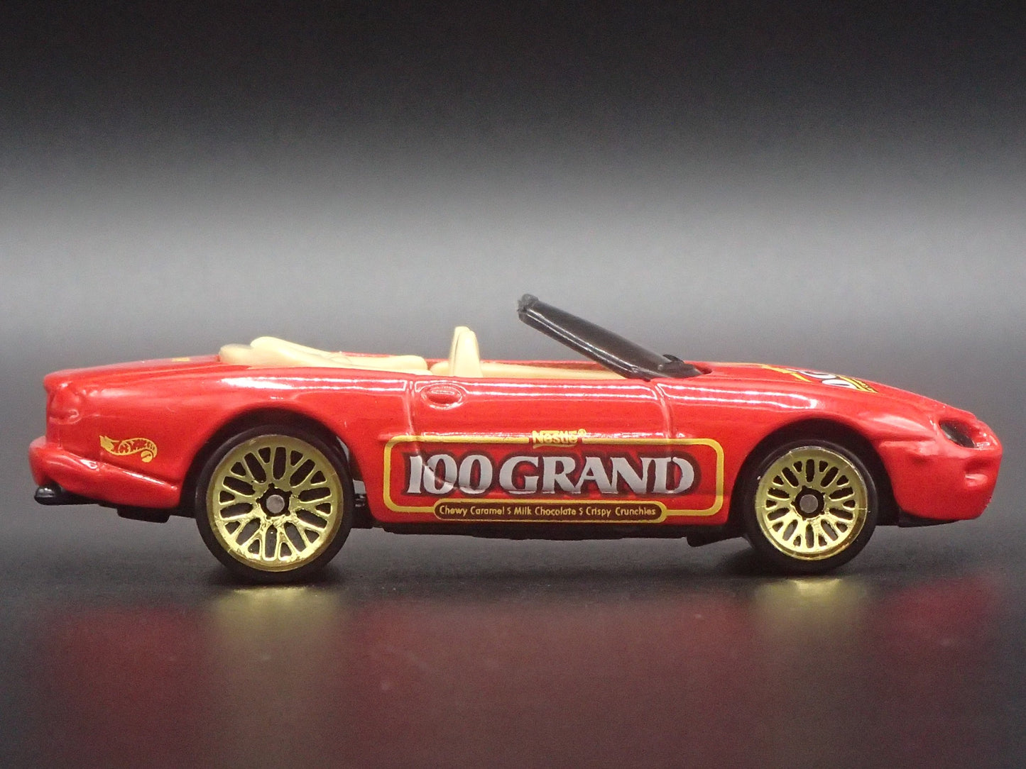 1996-2006 JAGUAR XK8 CONVERTIBLE 100 GRAND CANDY 1/64 SCALE DIECAST MODEL CAR