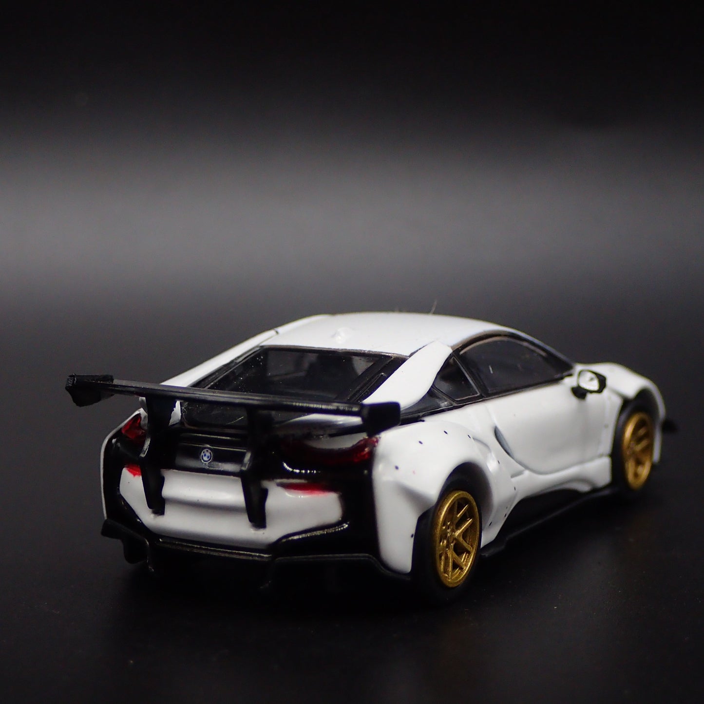 2014-2020 BMW i8 LIBERTY WALK LBWK RARE 1:64 SCALE DIORAMA DIECAST MODEL CAR