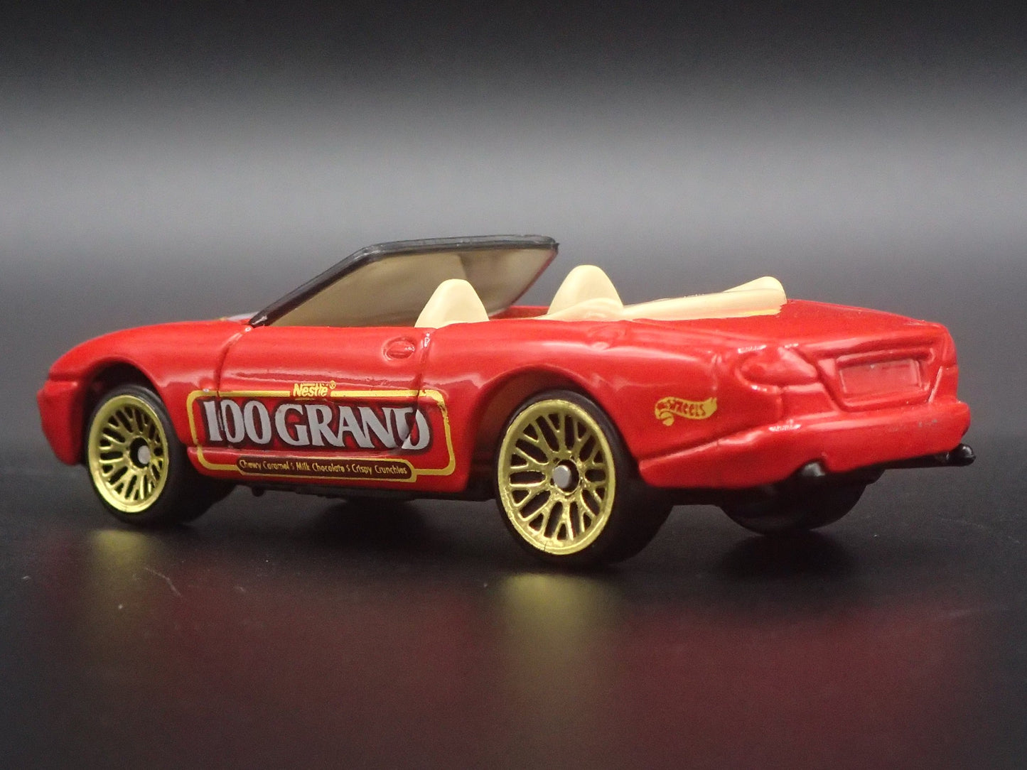 1996-2006 JAGUAR XK8 CONVERTIBLE 100 GRAND CANDY 1/64 SCALE DIECAST MODEL CAR