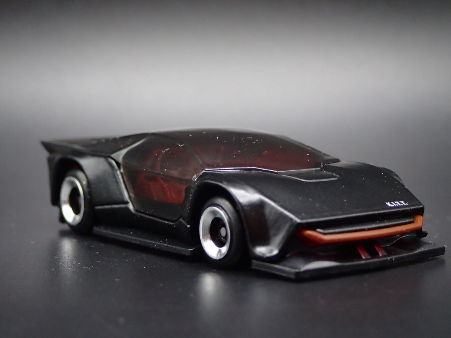 KNIGHT RIDER KITT CONCEPT FUTURISTIC BLACK 1:64 SCALE DIORAMA DIECAST MODEL CAR