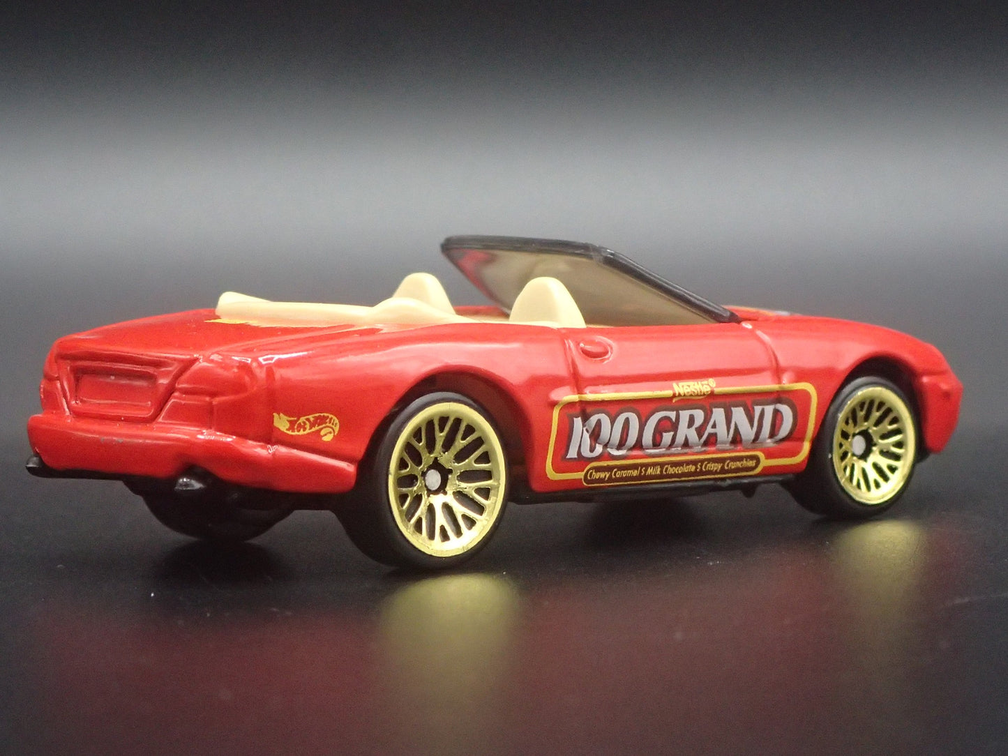 1996-2006 JAGUAR XK8 CONVERTIBLE 100 GRAND CANDY 1/64 SCALE DIECAST MODEL CAR