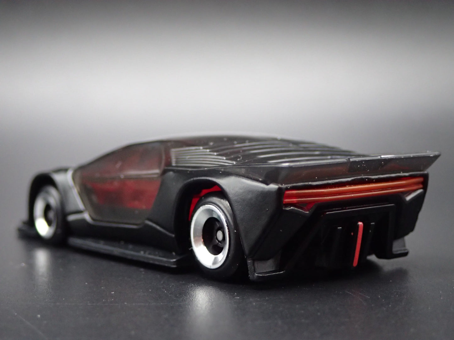 KNIGHT RIDER KITT CONCEPT FUTURISTIC BLACK 1:64 SCALE DIORAMA DIECAST MODEL CAR