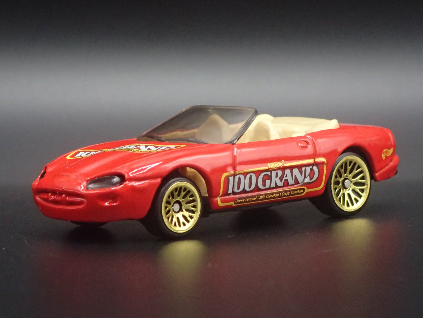 1996-2006 JAGUAR XK8 CONVERTIBLE 100 GRAND CANDY 1/64 SCALE DIECAST MODEL CAR