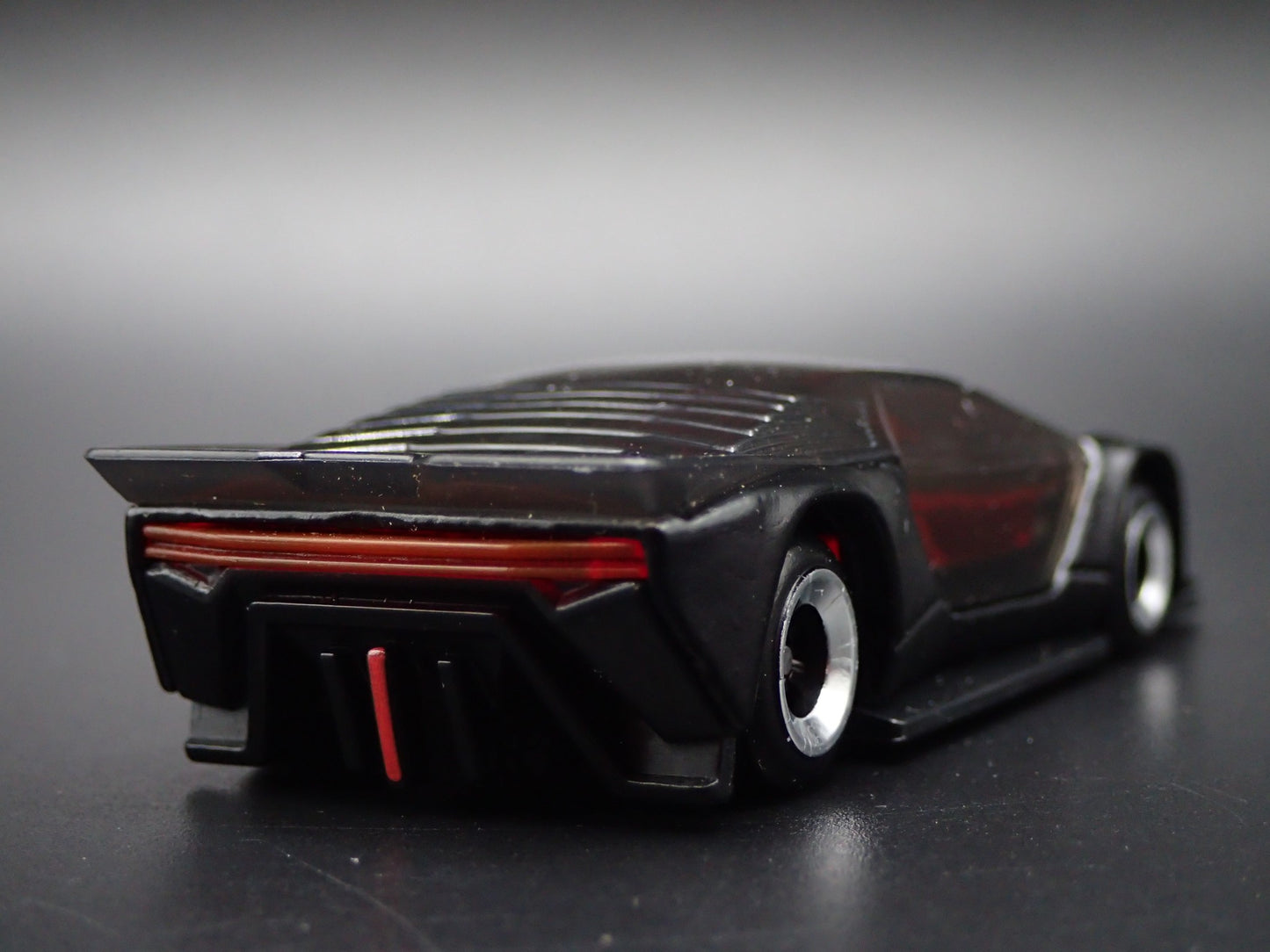 KNIGHT RIDER KITT CONCEPT FUTURISTIC BLACK 1:64 SCALE DIORAMA DIECAST MODEL CAR