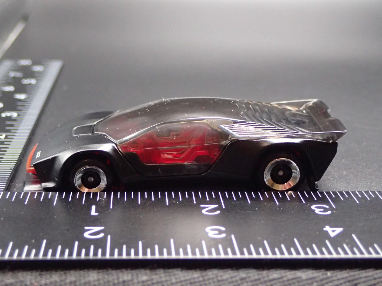 KNIGHT RIDER KITT CONCEPT FUTURISTIC BLACK 1:64 SCALE DIORAMA DIECAST MODEL CAR