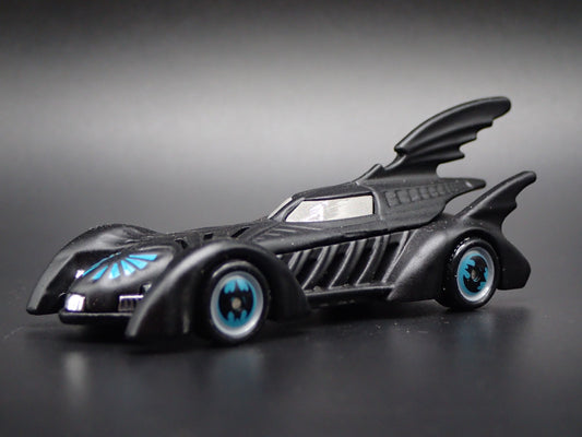 BATMAN FOREVER BATMOBILE BLACK 1:64 SCALE COLLECTIBLE DIORAMA DIECAST MODEL CAR