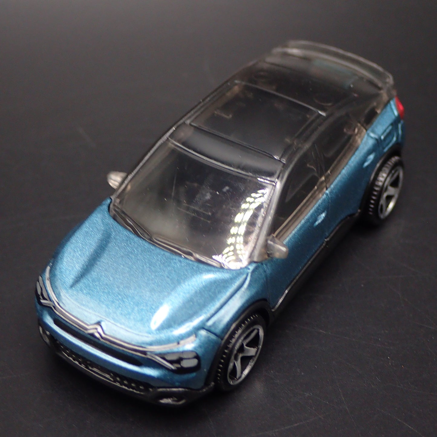 2020-2025 CITROEN E-C4 SUV BLUE 1:64 SCALE COLLECTIBLE DIORAMA DIECAST MODEL CAR