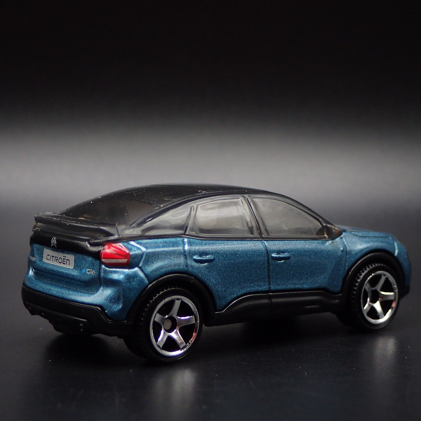 2020-2025 CITROEN E-C4 SUV BLUE 1:64 SCALE COLLECTIBLE DIORAMA DIECAST MODEL CAR