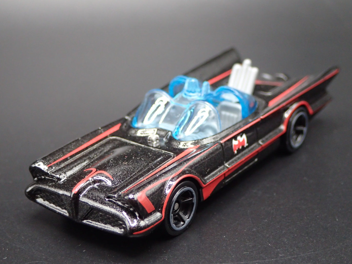 1966 66 BATMAN BATMOBILE ADAM WEST RARE 1/64 SCALE COLLECTIBLE DIECAST MODEL CAR
